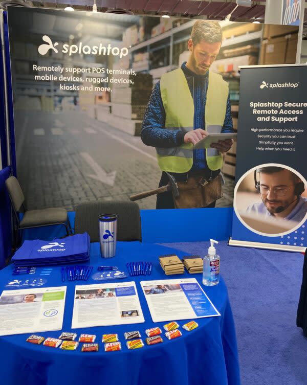 Splashtop's booth at NRF. Photo Credit: Carolyn Chan