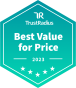 TrustRadius Best Value for Price 2023 badge