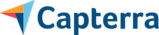 Capterra logo featuring a stylized multicolored geometric arrowhead on the left and the word Capterra in bold blue text on the right.