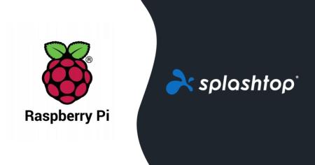 Raspberry Pi and Splashtop logos