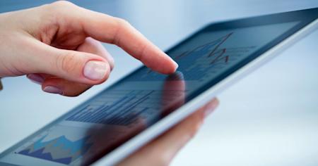 An iPad with Splashtop being used to remotely control a computer