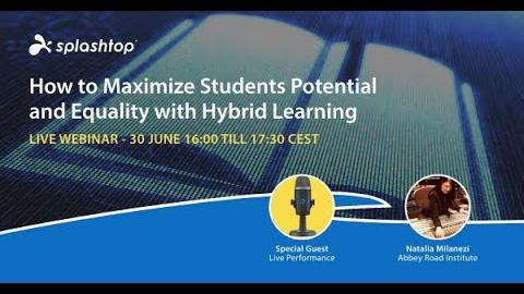 How to Maximize Students Potential and Equality with Hybrid Learning