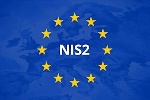 NIS2 over a map of Europe.