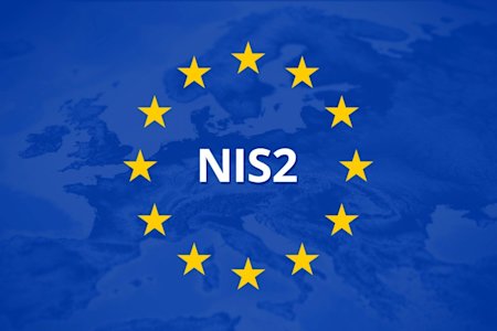 NIS2 over a map of Europe.