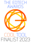 EdTech Awards 2023 Cool Tool Finalist logo