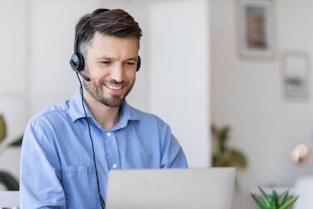 A MSP technician remotely supporting a client with Splashtop Remote Support.