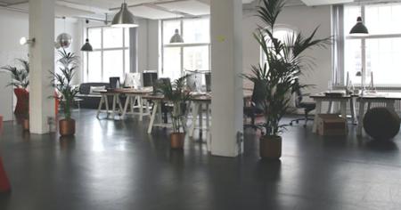 Empty office as people are using Splashtop to work remotely