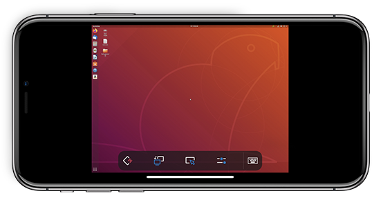 Linux Iphone Horizontal