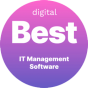 Digital Best IT Management Software badge