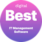 Digital Best IT Management Software badge