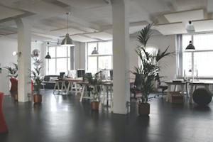An empty office that can still be access remotely with Splashtop remote access software