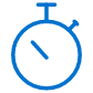Low latency stopwatch icon
