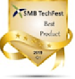 SMB TechFest best product Q1 2019 award logo