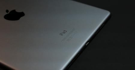 An iPad tablet
