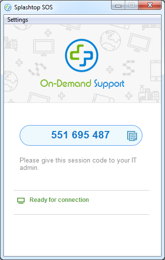 SOS Get Started Windows