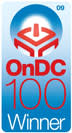 OnDC 100 Winner logo