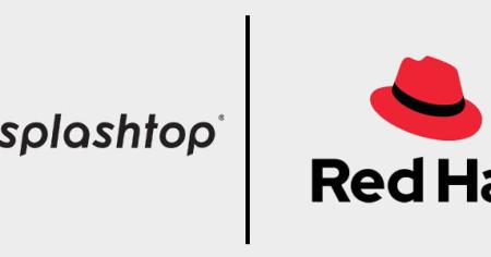Splashtop and Red Hat logos