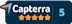 Capterra 5 Star Rating badge