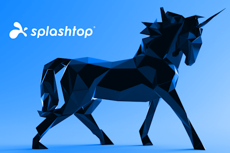 Abstract unicorn design symbolizing Splashtop's innovative solutions