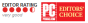 PC Mag Editors' Choice Very Good logo