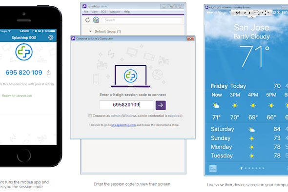 Remote access iOS and Android devices with Splashtop On-Demand Support