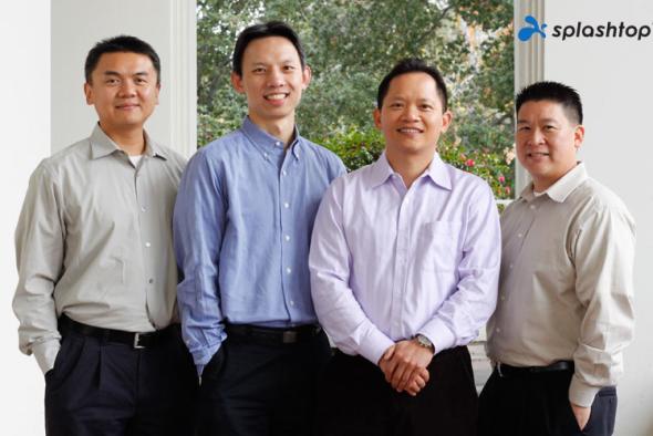 From left to right: Splashtop Co-Founders Rob, Philip, Mark and Thomas