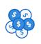 Splashtop icons showing blue coins