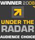 Under the Radar Audience Choice Winner 2008 Logo