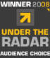 Under the Radar Audience Choice Winner 2008 Logo