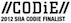 CODiE 2012 SIAA CODiE Finalist